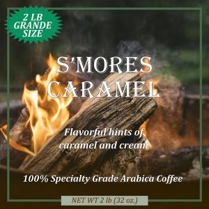 A medium bodied caramel flavored Brazilian coffee with hints of Irish cream. The perfect coffee for relaxing around a Northwoods campfire, it’s flavors will remind you of delicious s’mores.